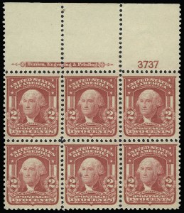 Sale 923, Lot 2687, 1902-08 Issues (Scott 300 thru 320)