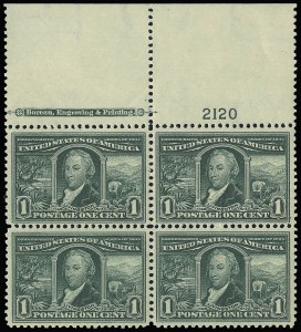 Sale 923, Lot 2695, Louisiana Purchase, Jamestown Issues