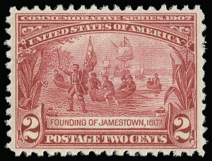 Sale 923, Lot 2710, Louisiana Purchase, Jamestown Issues