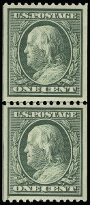 Sale Number 923, Lot Number 2732, 1908-09 Washington-Franklin Issues (Scott 331 thru 356)
