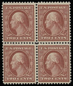 Sale 923, Lot 2757, Washington-Franklin Issues (Bluish Paper), 2c Carmine, Bluish (358) Sale 923, Lot 2757, Washington-Franklin Issues (Bluish Paper)