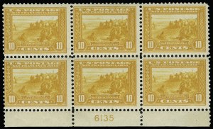 Sale 923, Lot 2813, 1913-15 Panama-Pacific Issue (Scott 397 thru 404)