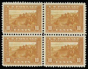 Sale 923, Lot 2815, 1913-15 Panama-Pacific Issue (Scott 397 thru 404)