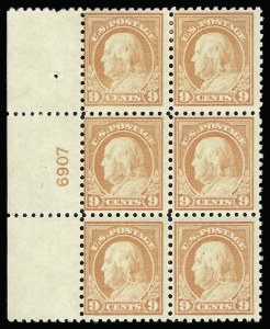 Sale 923, Lot 2915, 1912-23 Issues (Scott 462 to 480)