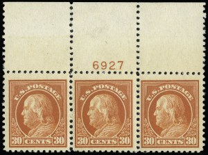 Sale 923, Lot 2953, 1912-23 Issues (Scott 490 to 519)
