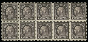 Sale 923, Lot 2958, 1912-23 Issues (Scott 490 to 519)