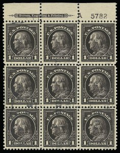Sale 923, Lot 2962, 1912-23 Issues (Scott 490 to 519)