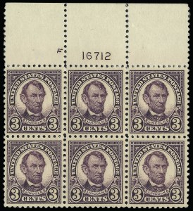 Sale 923, Lot 2983, 1922-29 and Later Issues (Scott 548 to 599A)