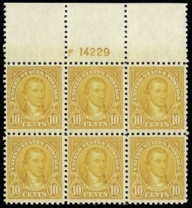 Sale 923, Lot 2992, 1922-29 and Later Issues (Scott 548 to 599A)