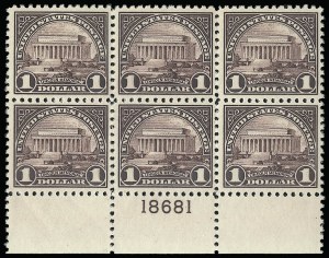Sale 923, Lot 3004, 1922-29 and Later Issues (Scott 548 to 599A)