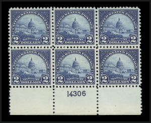 Sale 923, Lot 3010, 1922-29 and Later Issues (Scott 548 to 599A)