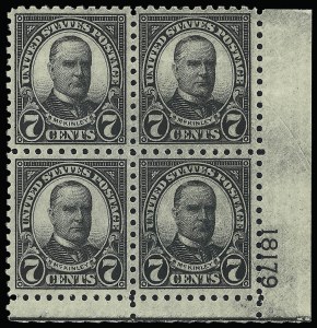 Sale 923, Lot 3022, 1922-29 and Later Issues (Scott 548 to 599A)