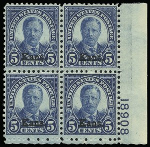 Sale 923, Lot 3052, 1922-29 and Later Issues (Scott 616 to 3082a)