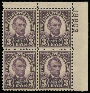 Sale 923, Lot 3059, 1922-29 and Later Issues (Scott 616 to 3082a)
