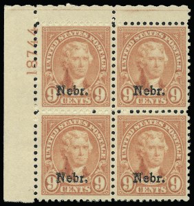 Sale 923, Lot 3066, 1922-29 and Later Issues (Scott 616 to 3082a)