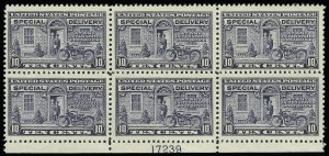 Sale 923, Lot 3144, Special Delivery and Registration