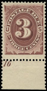 Sale 923, Lot 3162, Postage Due