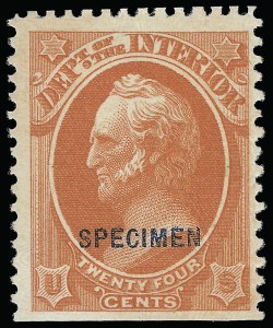 Sale 923, Lot 3241, Official Specimens