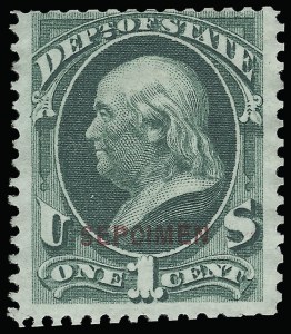 Sale 923, Lot 3249, Official Specimens