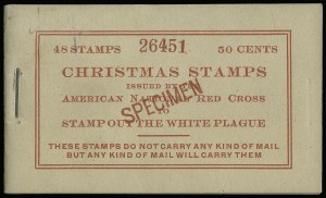 Sale 923, Lot 3319, Christmas Seal Specimens