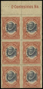 Sale 923, Lot 3445, Canal Zone