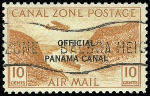 Sale 923, Lot 3447, Canal Zone