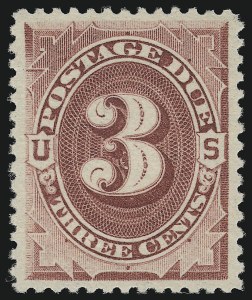 Sale 924, Lot 132, 1891 American Bank Note Co. Postage Due Issue