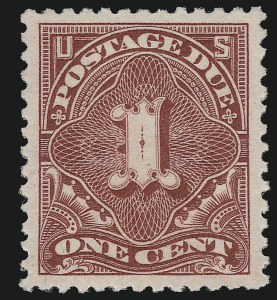 Sale 924, Lot 141, 1894 Unwatermarked Bureau Postage Due Issue