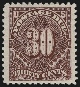 Sale 924, Lot 148, 1894 Unwatermarked Bureau Postage Due Issue