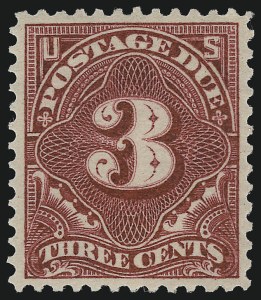 Sale 924, Lot 157, 1895-97 Watermarked Bureau Postage Due Issue