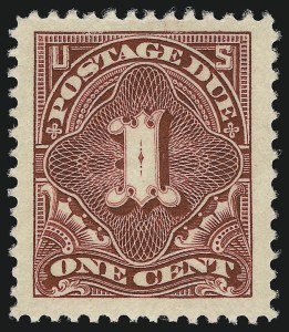 Sale 924, Lot 170, 1910-12 Postage Due Issues