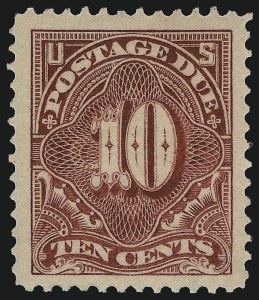 Sale 924, Lot 180, 1910-12 Postage Due Issues