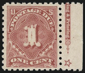 Sale 924, Lot 203, 1916 Postage Due Issue