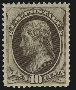 Sale 924, Lot 6, 1870-71 National Bank Note Co. Grilled Issue
