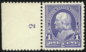 Sale Number 924, Lot Number 71, 1894 Unwatermarked Bureau Issue