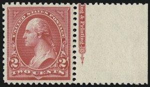 Sale 924, Lot 93, 1895 Watermarked Bureau Issue