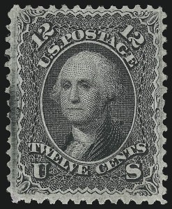 Sale 929, Lot 114, 1867-68 Grilled Issue