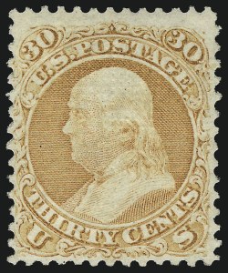 Sale 929, Lot 118, 1867-68 Grilled Issue