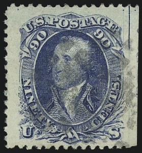 Sale 929, Lot 122, 1867-68 Grilled Issue