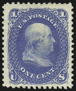 Sale 929, Lot 123, 1875 Re-Issue of 1861-66 Issue