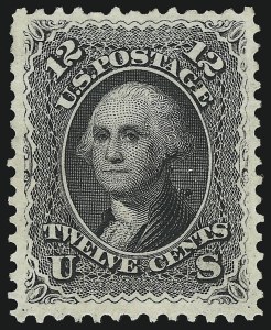 Sale 929, Lot 128, 1875 Re-Issue of 1861-66 Issue