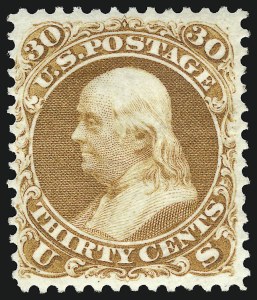 Sale 929, Lot 131, 1875 Re-Issue of 1861-66 Issue