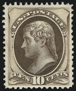 Sale 929, Lot 195, 1870-88 Bank Note Issues (Scott 178 thru 191)