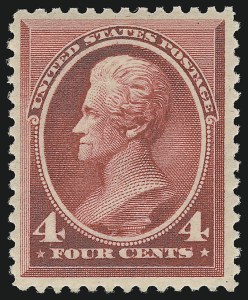 Sale 929, Lot 208, 1870-88 Bank Note Issues (Scott 205 thru 218)