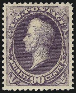 Sale 929, Lot 210, 1870-88 Bank Note Issues (Scott 205 thru 218)