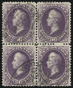 Sale 929, Lot 211, 1870-88 Bank Note Issues (Scott 205 thru 218)