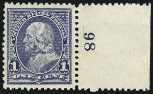 Sale 929, Lot 228, 1894-98 Bureau Issues (Scott 246 thru 263)