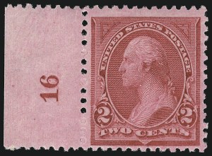 Sale 929, Lot 229, 1894-98 Bureau Issues (Scott 246 thru 263)