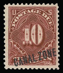 Sale 929, Lot 585, Canal Zone