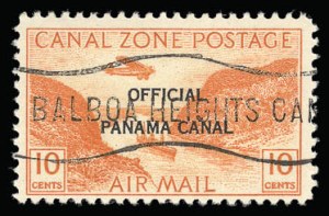 Sale 929, Lot 588, Canal Zone